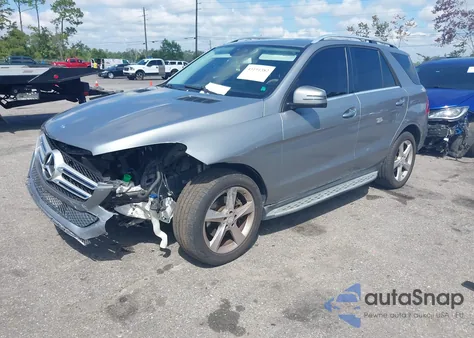 2016 Mercedes-Benz Gle из США, поврежденный, VIN 4JGDA5JBXGA710809